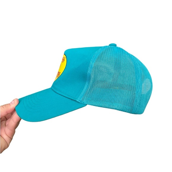 Bass Pro Shop Turquoise Unisex Adjustable Trucker Hat - Picture 3 of 8